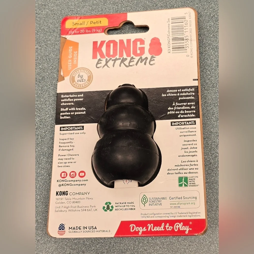 KONG Extreme Dog Toy - Small